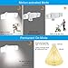 Solar LED Security Light, SOLLA Outdoor Motion Sensor Flood Light, 950LM 5000K, IP65 Waterproof, 3 Adjustable Heads Light with 2 Modes Automatic and Permanent on, for Entryways, Patio, Yard, Garage
