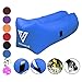 Vitchelo Inflatable Lounger Air Sofa Hammock Portable Lounge for Kids & Adults - Blow Up Couches and Sofas Chairs Best for Indoor & Outdoor Camping Beach Pool Festivals Concert Park Picnic Vacations