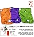 PETTING IS CARING Dog Diapers Washable & Reusable Female and Male Dog Diapers Materials Durable Machine Washable Solution for Pet Incontinence and Long Travels - 3 Pack Set (XS, Solid)