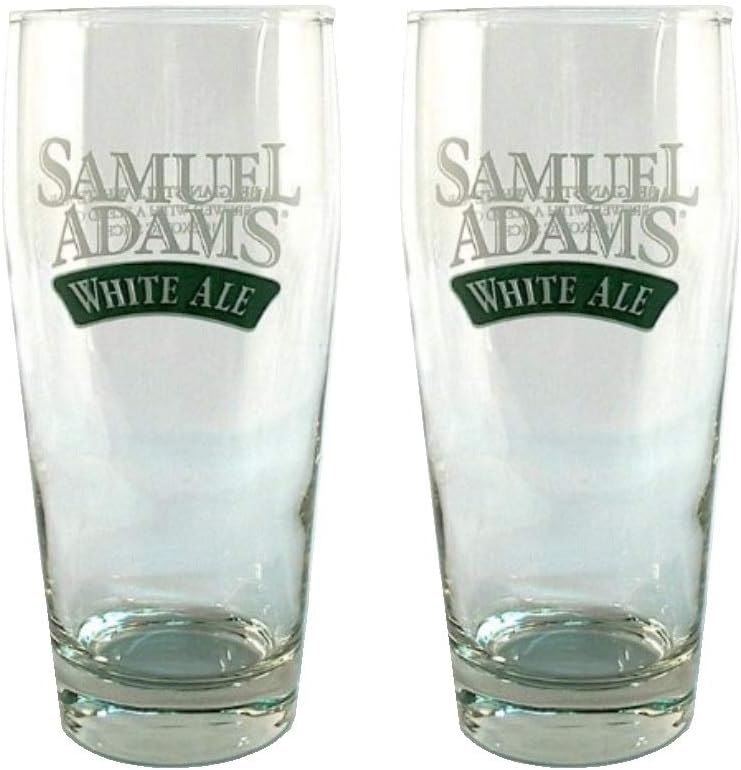 Sam Adams White Ale Glass Set (2-Pack)