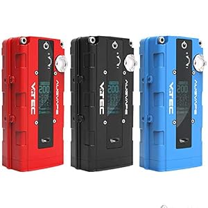 AugVape VTec 1.8 200W TC Box Mod Akkuträger Farbe Schwarz