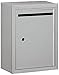 Salsbury Industries Letter Box, Standard, Surface, Aluminum