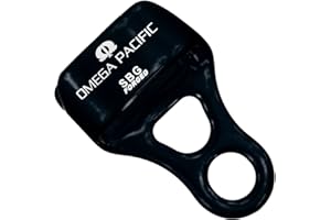 Omega Pacific SBGFG Belay/Rapple Device - Allows Climbers to go from Full Lock-Off to Whipping Out Rope in a Single, Smooth Action