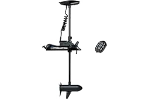 PARKHO HASWING Electric Trolling Motor – 12V 55LB 48 Inch Shaft Cayman B Bow Mount Boat Fishing Saltwater Freshwater with Remote Control 50700-120B