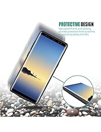 Funda con cargador de batería para Galaxy Note 8, Negro