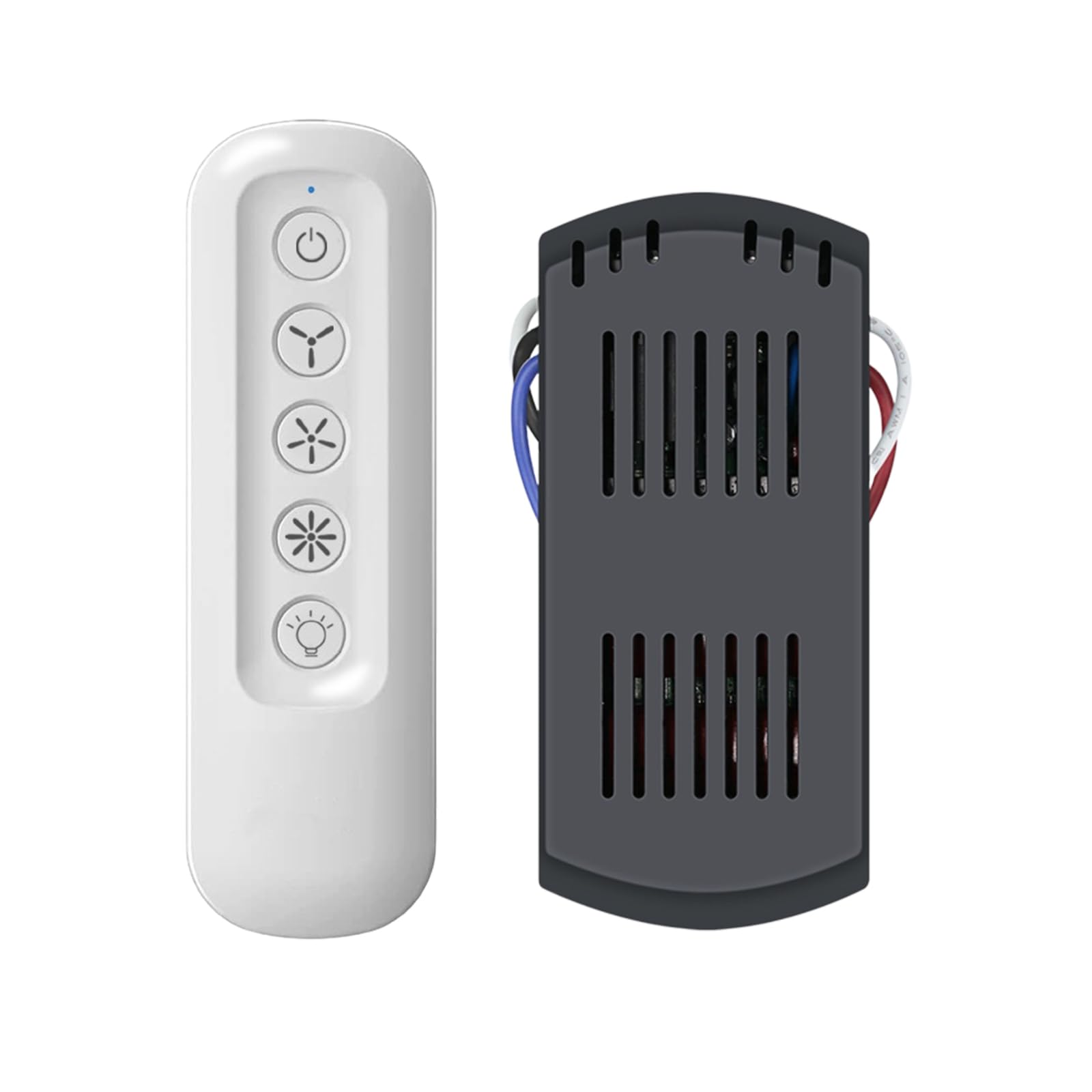 Photo 1 of Ceiling Fan Remote Control Kit Compatible with Hampton Bay Hunter 99392 99770 99813 99815 99384 99772 99122 99123 99600, 3-Speed Control with Dimmer…