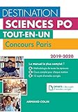 Destination Sciences Po - Concours Paris 2019-2020 - Tout-en-un: Tout-en-un (2019-2020) (French Edition) by 