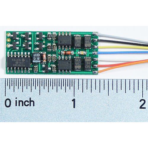 HO Decoder, Wired D13SR/4-Function 1A