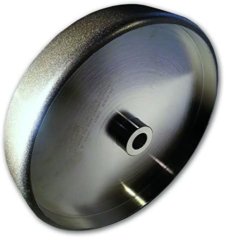 Radius Edge CBN Grinding Wheel 8 inch, 5/8" Arbor, 80 grit