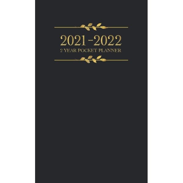 14-14 14 Year Pocket Planner: Two Year Monthly Pocket Planner