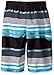 Kanu Surf Boys' Optic Stripe Swim Trunks