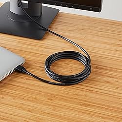 Amazon Basics HDMI to DVI Adapter Cable, Black, 15