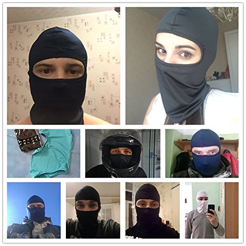 Rungear Balaclava Ski Mask, Winter Hat Windproof Face Mask for Men and Women Motorcycle Tactical Skiing Cycling Outdoors (Yellow) - Thumbnail 5
