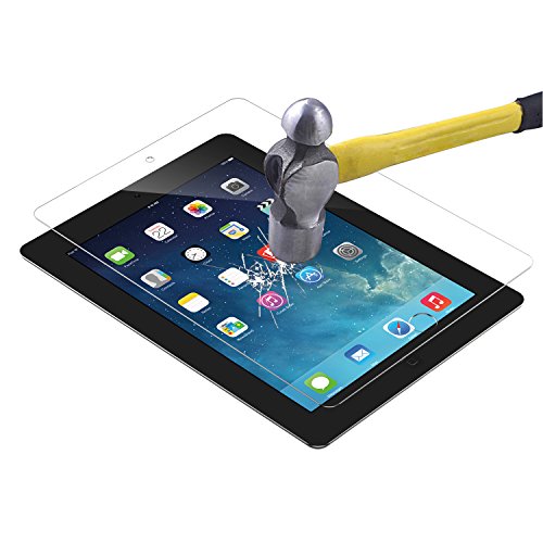 iPad Screen Protector, JETech Premium Tempered Glass Screen Protector Film for Apple iPad 2/3/4 - 0337