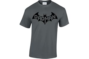 CRAZY BROS TEES CBTWear Dadman - Super Dadman Bat Hero Funny Premium Men's T-Shirt