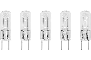 Anyray A1710Y (5)-Pack G8 100W 100-Watt 130 Volt T4 Light GY8.6 Bulbs 100Watt 5-Lamps