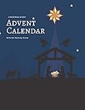 Christmas Story Advent Calendar With DIY Nativity Scene: 24 Day Countdown Until Christmas Activities for Families