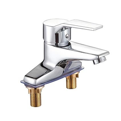 Yuspko Hot And Cold Brass Faucet High Faucet Bathroom Sink Kitchen