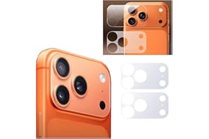 4 PCS Camera Lens Protector,2 Pcs Matte and 2Pcs HD Hollow Lens Films Protective Film for iPhone 17 Pro Max