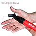 Ball Pump by BoPuller with Double Action + 4 FREE Needles for Replacement – Ideal for Football, Basketball, Soccer, Volleyball, Rugby or other Inflatable balls - Compact and Easy
