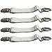 Pack of 4 Bed Sheet Straps Suspenders White Adjustable Mattress Cover Band Grippers Clips Fasteners Suspenders Heavy Duty