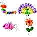 LOVOUS 20 Colors Rainbow Craft Finger Ink pads for Rubber Stamps Card Making Preschool Kids Finger Painting Training Washable Ink Pad Non-toxic