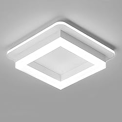 CANEOE 24W Square Hallway Light, Modern Flush Mount