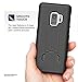 Galaxy S9 Belt Clip Case, [DuraClip] Slim Fit Holster Shell Combo w/Rubberized Grip Finish (Smooth Black) (S9)