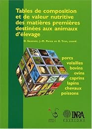Tables de composition et de valeur nutritive des matières premières destinées aux animaux d'élevage