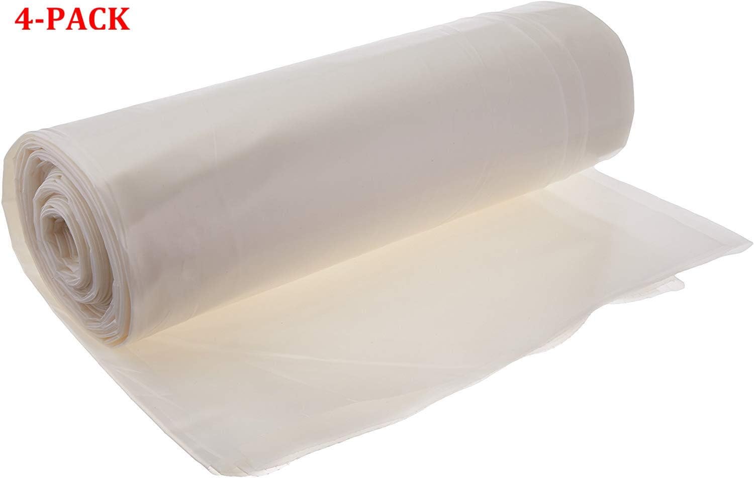 Frost King P2025 Polyethylene Sheeting, 20' x 25' x 4 mil., Clear - - 
