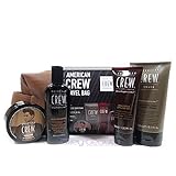 American Crew Holiday Dopp Bag Shampoo and Conditioner Travel Kit