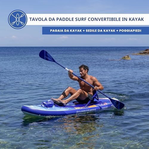 Tavola SUP Gonfiabile Adulti 10' - 12' con Accessori Inclusi