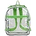 Eastsport 100% Transparent Clear MINI Backpack (10.5 by 8 by 3 Inches) with Adjustable Straps
