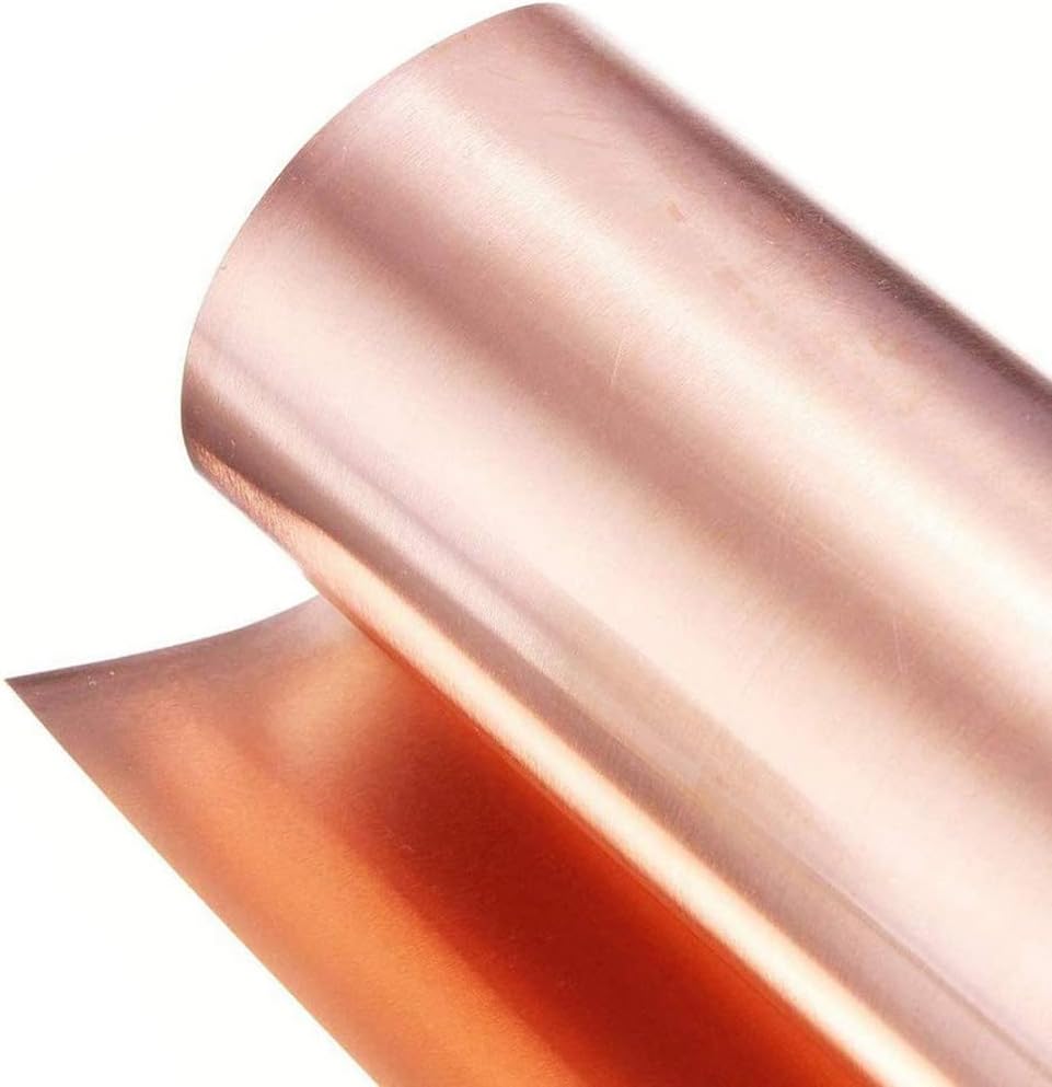 Axwadf Pure Copper Sheet Roll Cu Metal Sheet Foil Copper