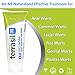 Wart Relief - Safe for Sensitive Skin Natural Patented Formula by Terrasil (50gm Regular Tube)