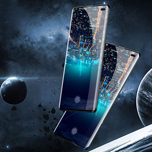 Bokoo Full Coverage UV Tempered Glass Screen Protector for Samsung Galaxy S10+ 6.1inch