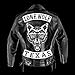 Sudopo VEGASBEE Texas Reflective Fabric Embroidered Iron-ON Patch Biker Jacket Rider Vest Bottom Rocker 12