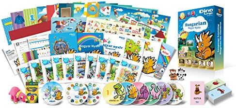 Hungarian for Kids Premium Set, Hungarian Language Learning Dvds, Cds, Books, Posters and Flashcards for Children