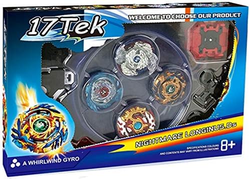 Bey Battle Evolution Star Storm Burst Set with Beystadium Battling Tops and Launchers