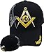 Buy Caps and Hats Masonic Baseball Cap Freemason Mason Hat Mens One Size Black