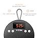 Vtin Upgraded Version Bluetooth Wireless Waterproof Shower Outdoor Speaker with FM Radio, Alarm Clock, Suction Cup