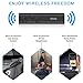 Bluetooth Receiver,Oliomp Bluetooth Car Aux Adapter Receiver with TF Card Slot,Portable Hands-Free 3.5mm Headphone Jack Bluetooth Adapter for Home Audio Music Car Stereo System (Black)