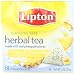 Lipton Herbal Pyramid Tea Bags, Pineapple Chamomile, 18Count (Pack of 6)