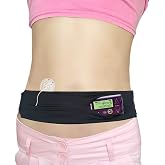 Hola Health Kids Diabetic Belt, T1D Children Insulin Pump Holder, Type 1 Diabetes Adjustable Waist Band Medical Devices Accessories for EpiPens, Girls, Boys