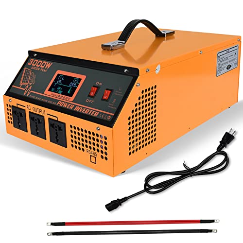 ECO WORTHY All in one Solar Hybrid Charger Inverter Built In 3000W 24V