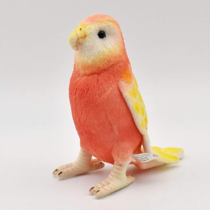 Amazon Bh7637 Hansa ハンサ アキクサインコ１４ リアル 動物 ぬいぐるみ ぬいぐるみ ホビー