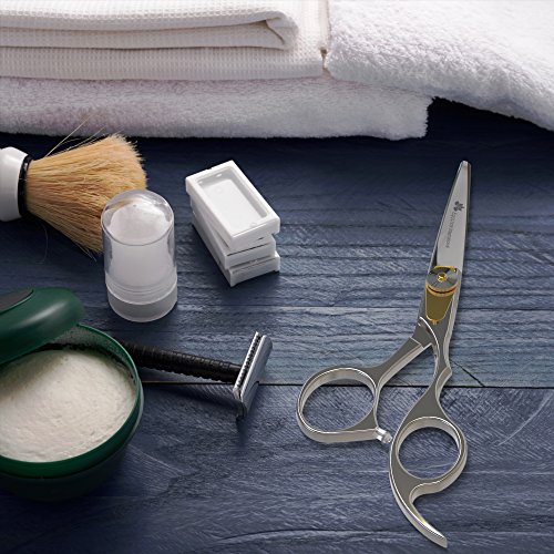 Equinox-Professional-Razor-Edge-Series-Hair-Cutting-and-ThinningTexturizing-ScissorsShears-Set-65-Overall-Length-with-Fine-Adjustment-Tension-Screw-Japanese-Stainless-Steel