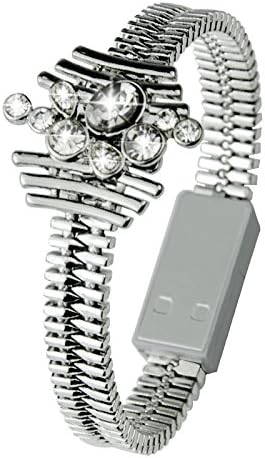 Cubic Zirconia Bracelet Micro USB Charging Cable, High Speed Cable Charging/Sync Data Durable for Android, Samsung Galaxy, HTC, Sony and Other Tablet Smartphone