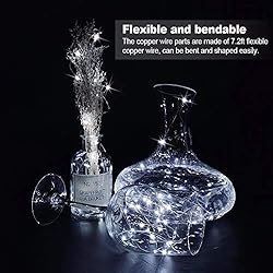 MUMUXI 48 Pack Fairy Lights Battery Operated, 7.2ft
