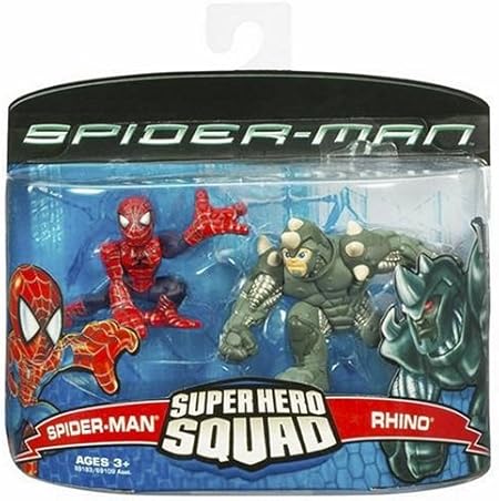 super hero squad spiderman toys